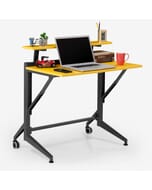 Flexi Fold Space Saver Table - Yellow